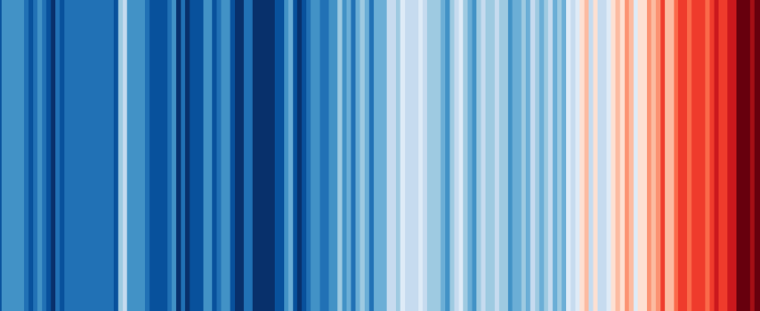 Blue and red stripes of different shades