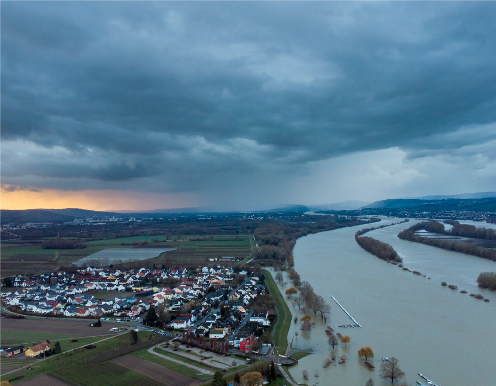 Rhine basin flooding