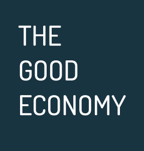 The Good Economy navy logo